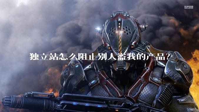 独立站怎么阻止别人盗我的产品？